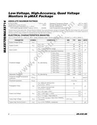MAX6709GUB+T Datasheet Page 2