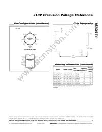 MAX674CSA+T Datasheet Page 5