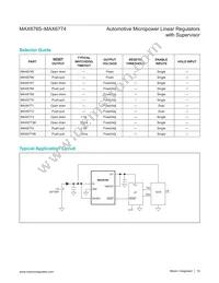 MAX6773TALD2/V+ Datasheet Page 19