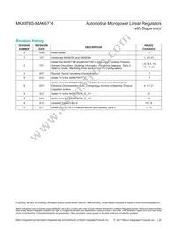 MAX6773TALD2/V+ Datasheet Page 22
