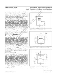 MAX6791TPTD2+T Datasheet Page 19