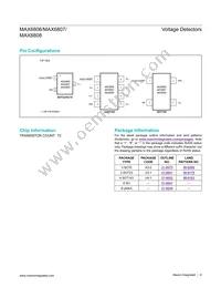 MAX6808SA46+ Datasheet Page 8