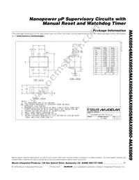 MAX6856UK23D3+ Datasheet Page 17