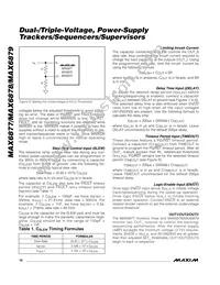 MAX6878ETG+T Datasheet Page 18