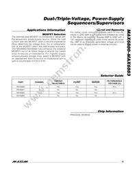 MAX6880ETG+T Datasheet Page 15