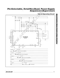 MAX6893ETI+T Datasheet Page 17