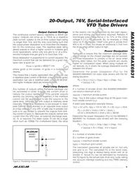 MAX6931AUI+T Datasheet Page 9