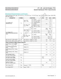 MAX6934ATH+ Datasheet Page 3