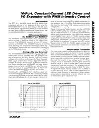 MAX6946ATE+ Datasheet Page 19