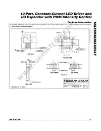 MAX6946ATE+ Datasheet Page 21