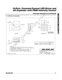 MAX6946ATE+ Datasheet Page 23