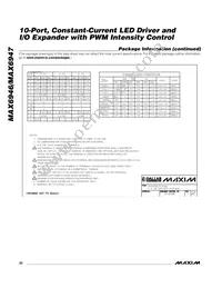 MAX6946ATE+TG071 Datasheet Page 22