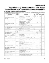 MAX6948BGWA+T Datasheet Page 3