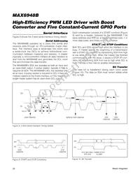 MAX6948BGWA+T Datasheet Page 22