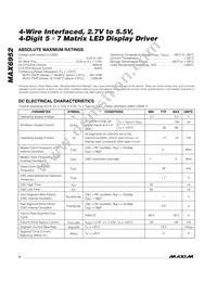 MAX6952EPL+ Datasheet Page 2