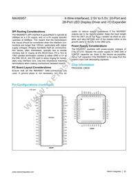 MAX6957AAX/GG8 Datasheet Page 20