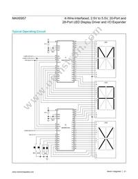 MAX6957AAX/GG8 Datasheet Page 21