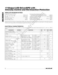 MAX6964ATG+T Datasheet Page 2