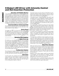 MAX6965AEE+T Datasheet Page 10