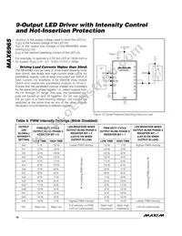 MAX6965AEE+T Datasheet Page 16