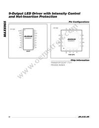 MAX6965AEE+T Datasheet Page 20