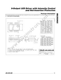 MAX6965AEE+T Datasheet Page 21