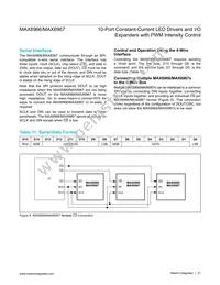 MAX6967ATE+ Datasheet Page 21