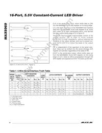 MAX6969AWG+T Datasheet Page 8