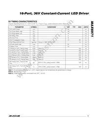 MAX6971AUG+T Datasheet Page 3