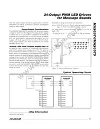 MAX6975ATL+T Datasheet Page 21