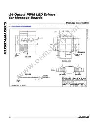 MAX6975ATL+T Datasheet Page 22