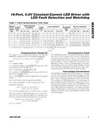 MAX6979AUG+T Datasheet Page 9