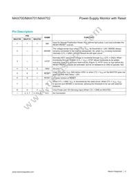 MAX700CPA Datasheet Page 4