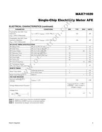 MAX71020AEUI+ Datasheet Page 5