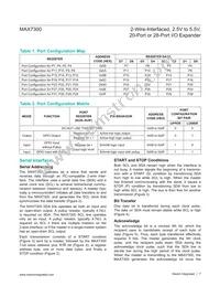 MAX7300ATI+T Datasheet Page 7
