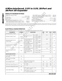 MAX7301ANI+ Datasheet Page 2