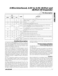 MAX7301ANI+ Datasheet Page 5