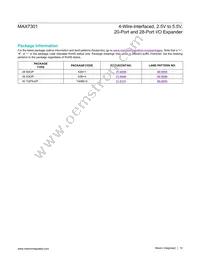 MAX7301ATL+TG035 Datasheet Page 16
