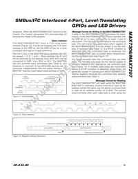 MAX7307ALB+T Datasheet Page 19