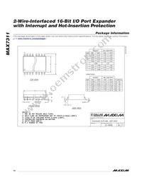 MAX7311AAG+T Datasheet Page 14