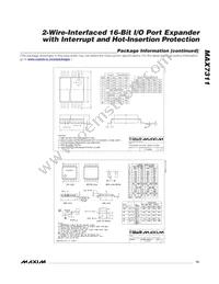 MAX7311AAG+T Datasheet Page 15