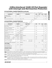 MAX7312AWG+T Datasheet Page 3