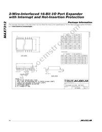 MAX7312AWG+T Datasheet Page 14