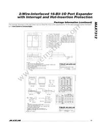MAX7312AWG+T Datasheet Page 15