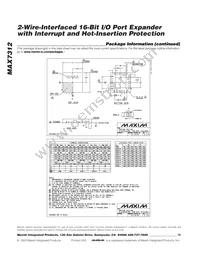 MAX7312AWG+T Datasheet Page 16