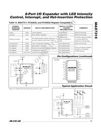 MAX7315ATE+TG071 Datasheet Page 23