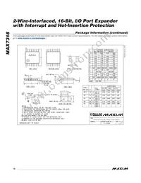 MAX7318AUG+TG069 Datasheet Page 16