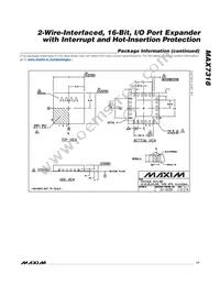 MAX7318AUG+TG069 Datasheet Page 17