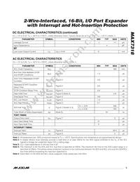 MAX7318AWG+T Datasheet Page 3