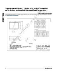 MAX7318AWG+T Datasheet Page 14